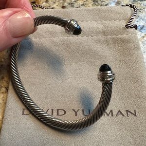 David Yurman Onyx Pave Diamonds 4mm